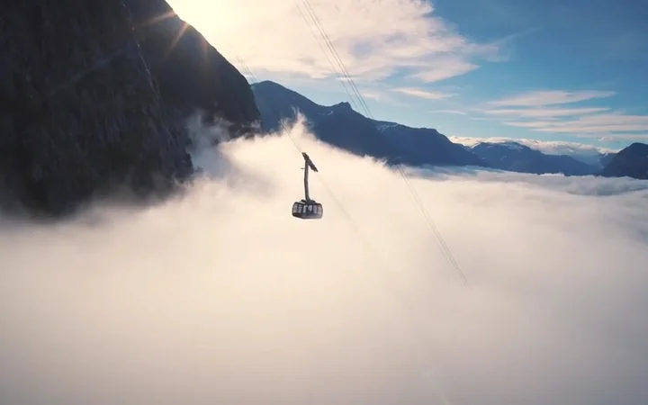 P&O Cruises, Family and the Fjords: still from the film
